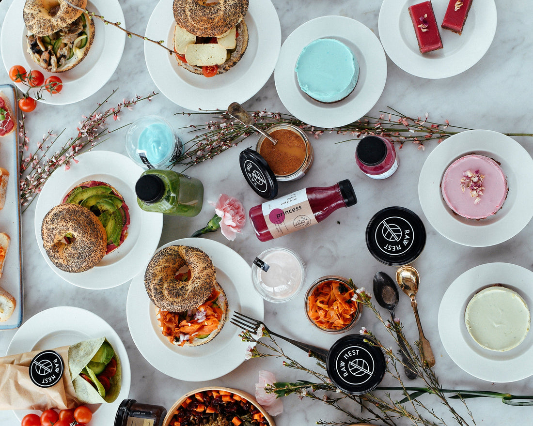 Pyszny catering na eventy i lunche firmowe w Krakowie | Raw Nest