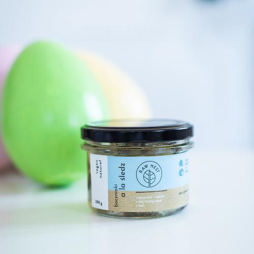 boczniaki a la śledź 200 g - raw nest