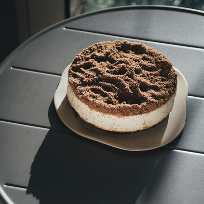 mole mound cake - vegan, made of natural ingredients, gluten-free